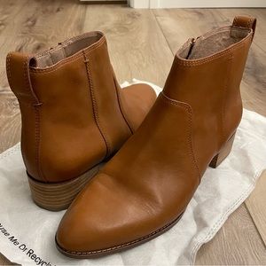 Madewell Chelsea Boot - size 11, camel